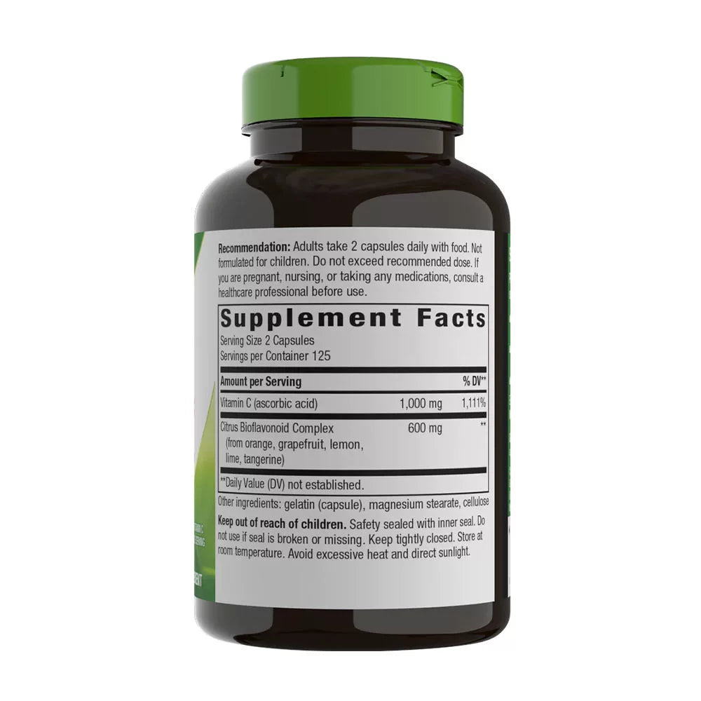 Nature's Way Vitamin C with Bioflavonoids (250 Capsules)
