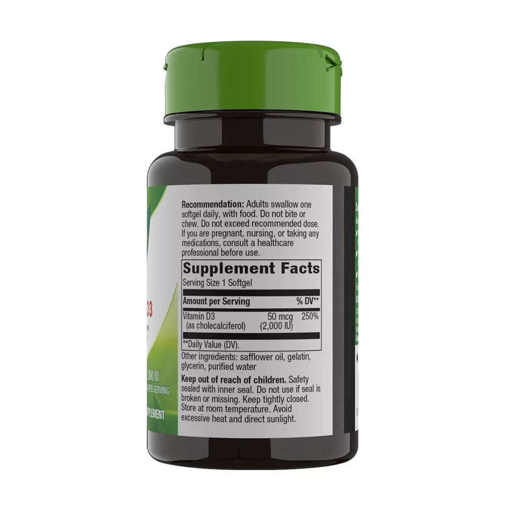 Nature's Way Vitamin D3 (120 Softgels)