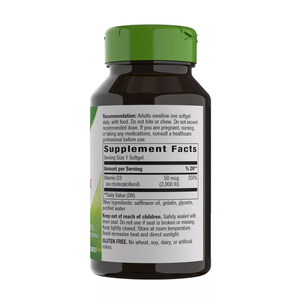 Nature's Way Vitamin D3 (240 Softgels)