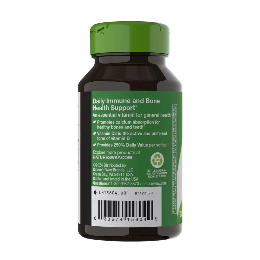 Nature's Way Vitamin D3 (240 Softgels)