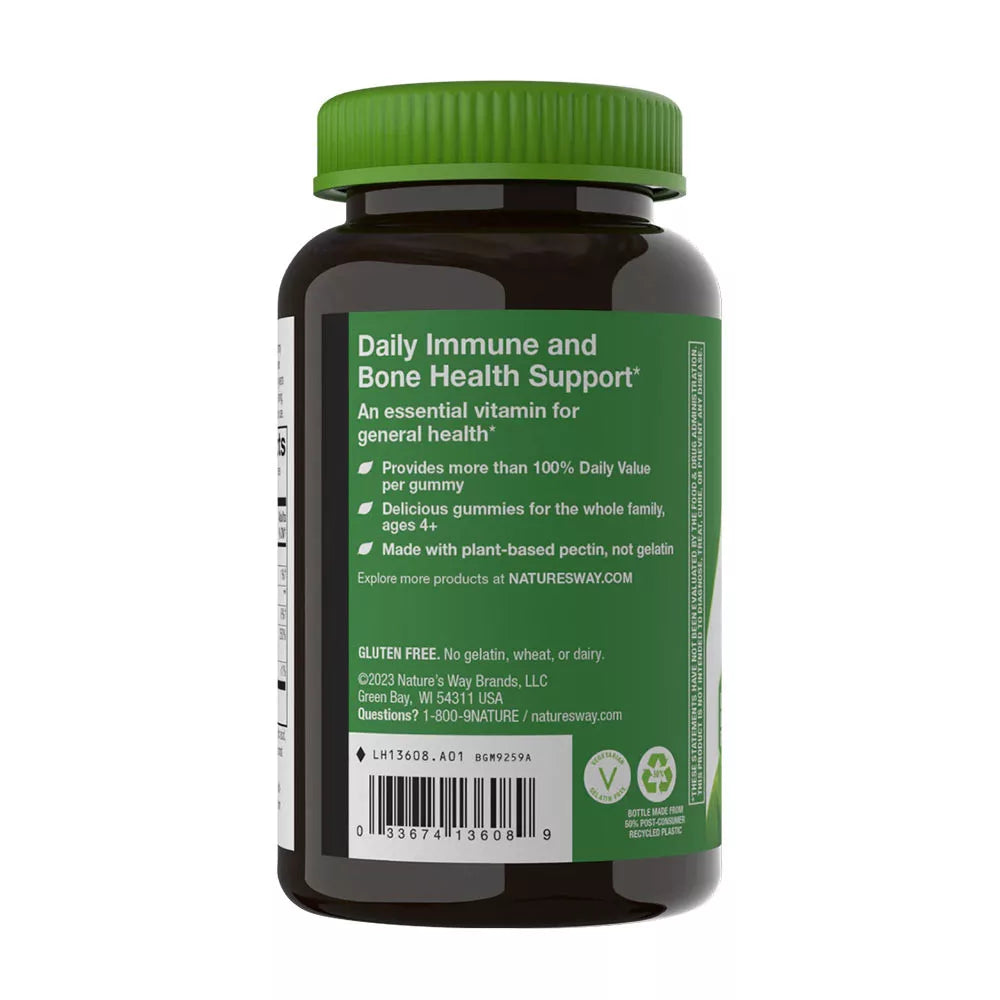 Nature's Way Vitamin D3 Gummies (120 gummies)