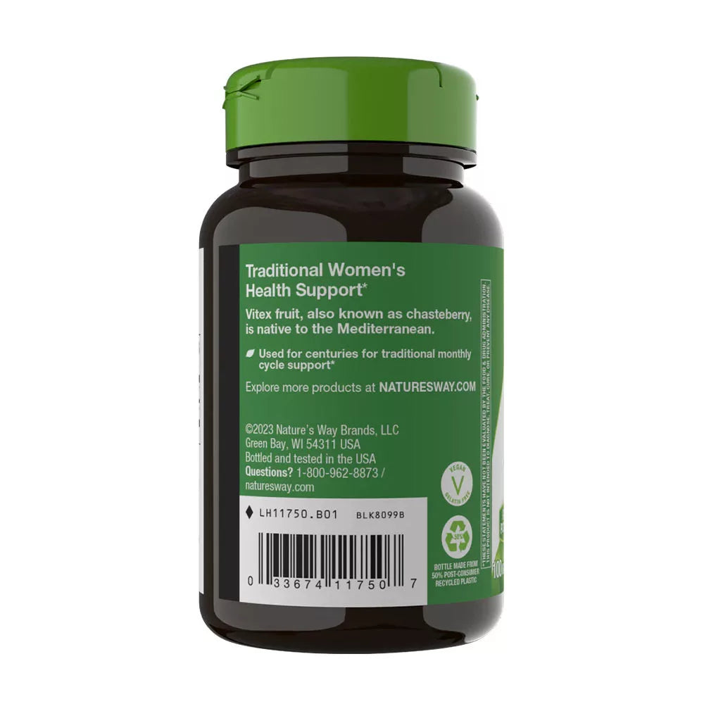 Nature's Way Vitex Fruit (100 Capsules)