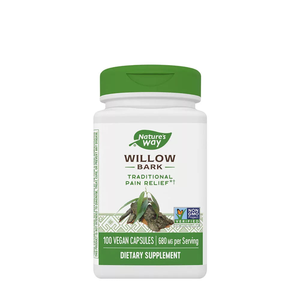 Nature's Way Willow Bark (100 Veg Capsules)