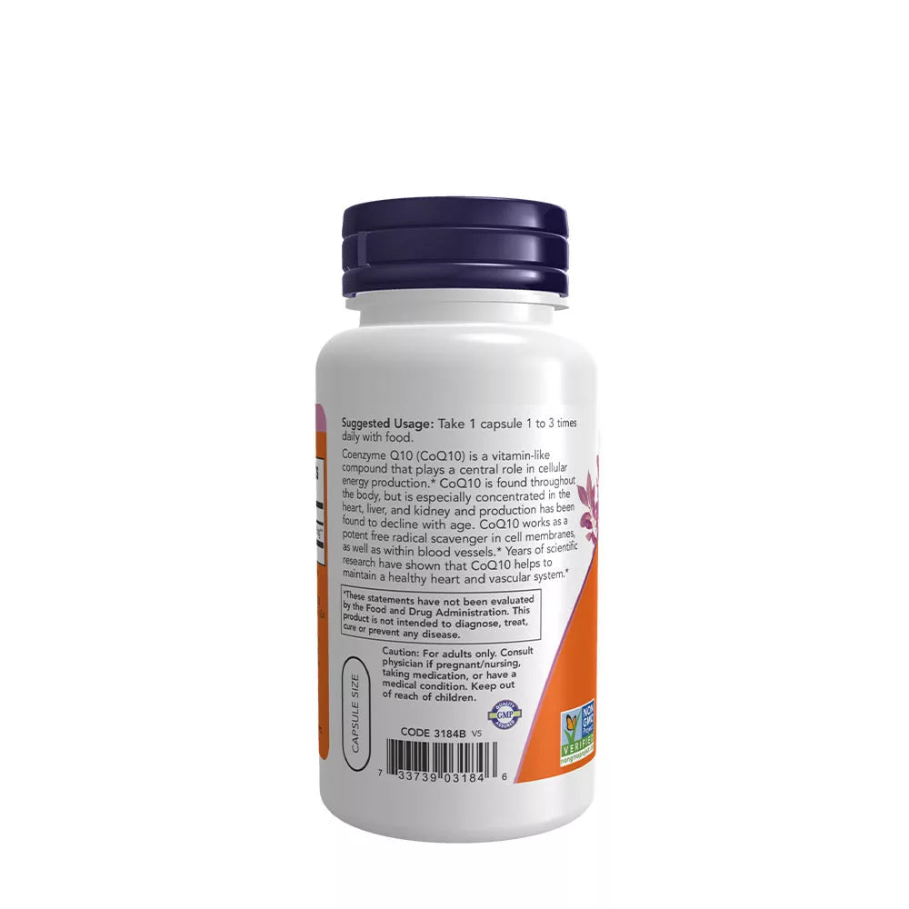 Now Foods CoQ10 30 mg Vegetarian (60 Veg Capsules)