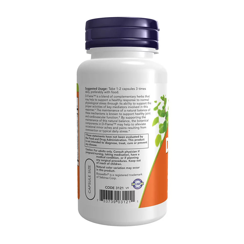 Now Foods D-Flame (90 Veg Capsules)