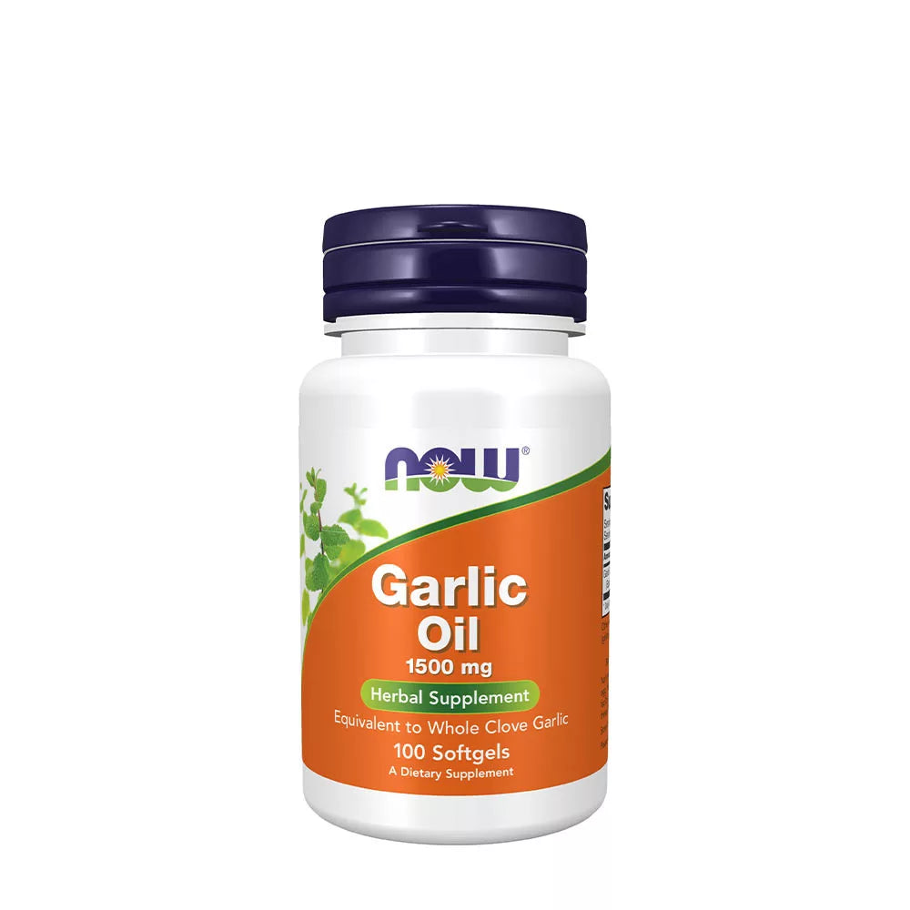 Now Foods Garlic Oil 1500 mg (100 Softgels)