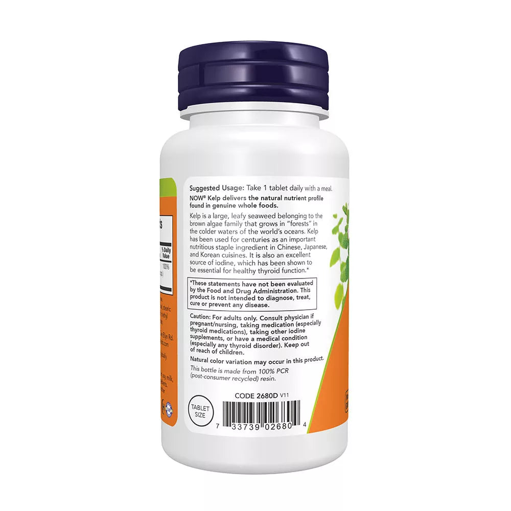 Now Foods Kelp 150 mcg (200 Tablets)