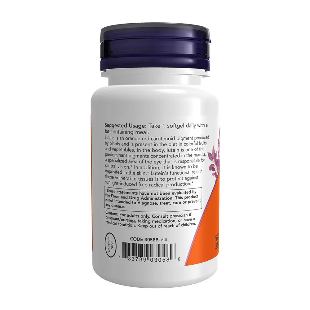 Now Foods Lutein 10MG From Esters (60 Softgels)