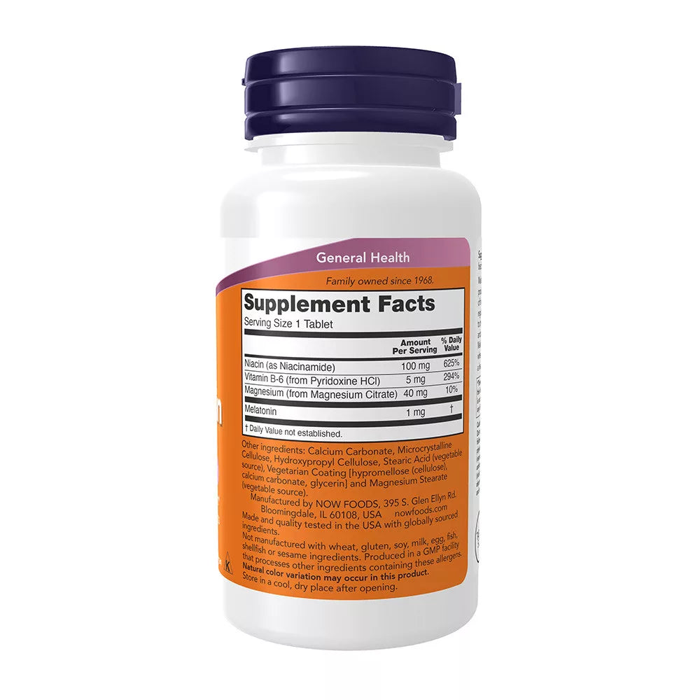 Now Foods Melatonin 1 mg (100 Tablets)