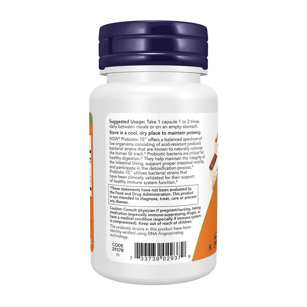 Now Foods Probiotic-10™ 25 Billion (30 Veg Capsules)