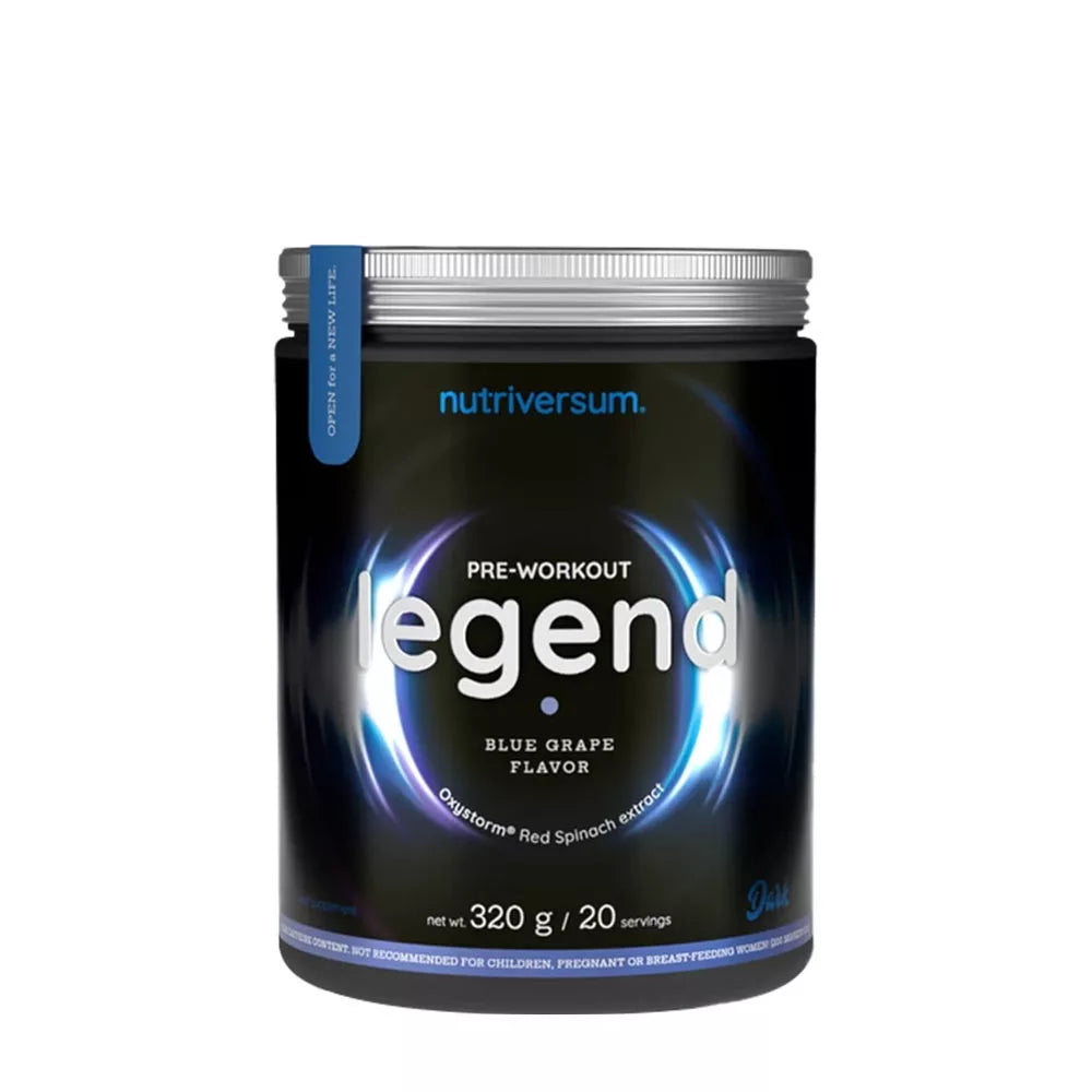 Nutriversum Legend Preworkout (320 g, Blue Grape)