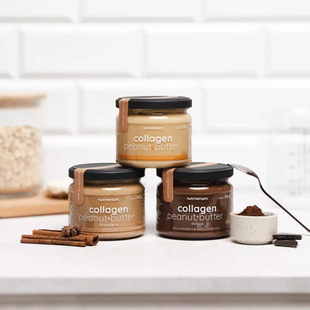 Nutriversum Collagen Peanut Butter (300 g, Cocoa)