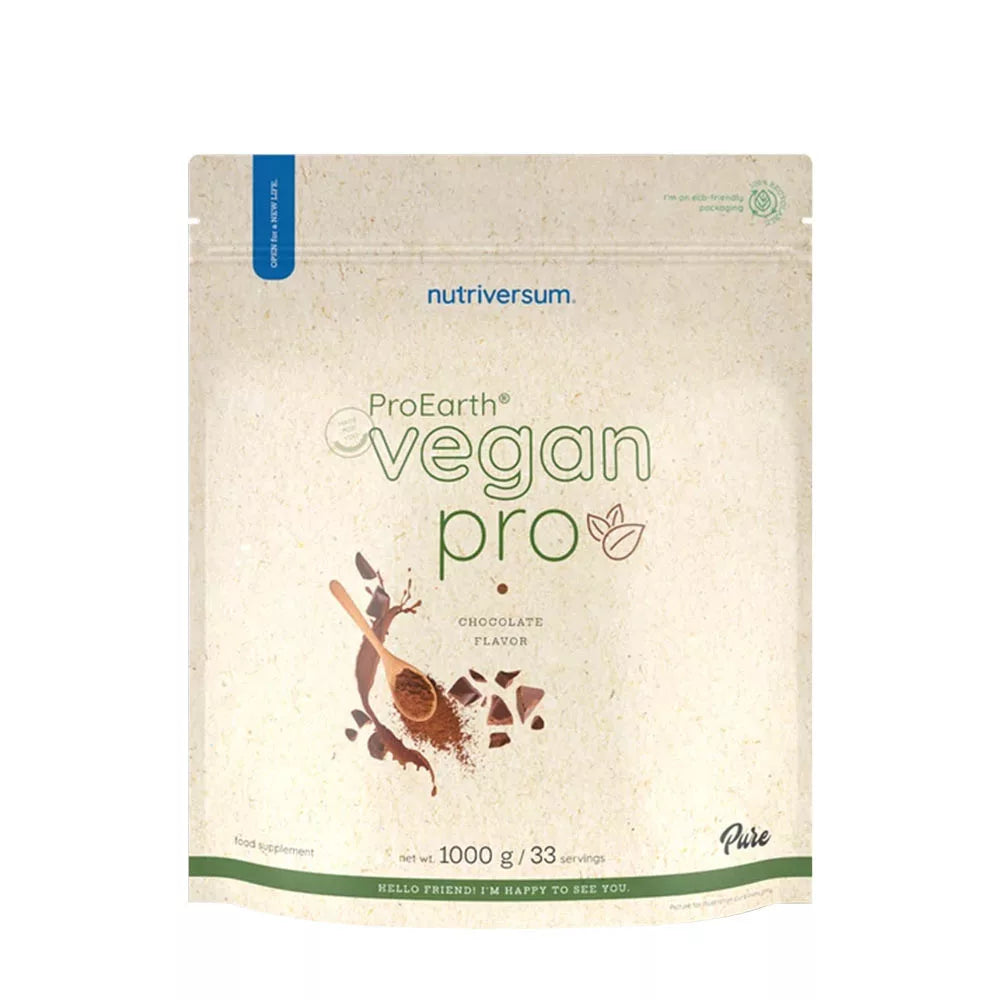 Nutriversum Vegan Pro ProEarth® Protein Powder (1000 g, Chocolate)