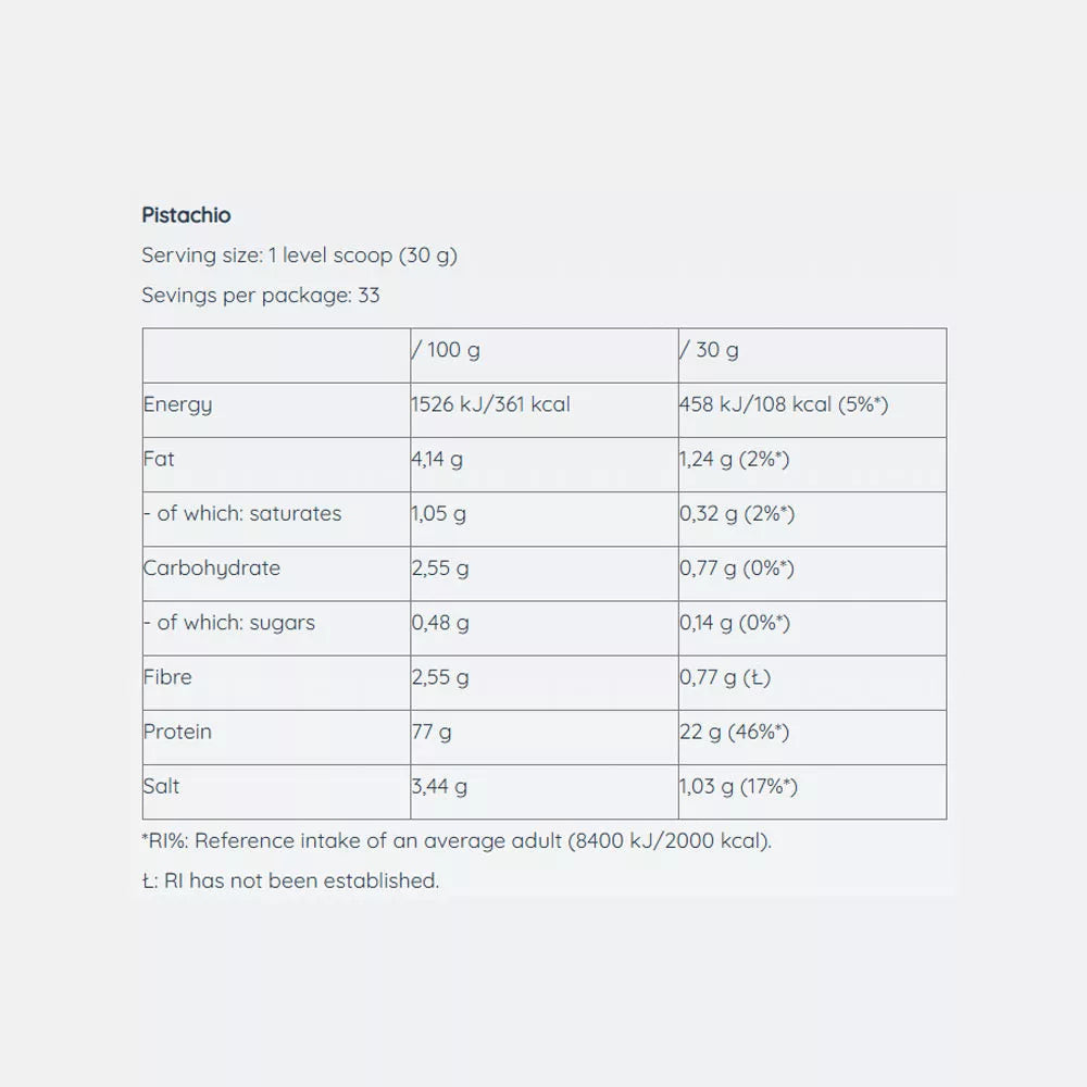 Nutriversum Vegan Pro ProEarth® Protein Powder (1000 g, Pistachio)