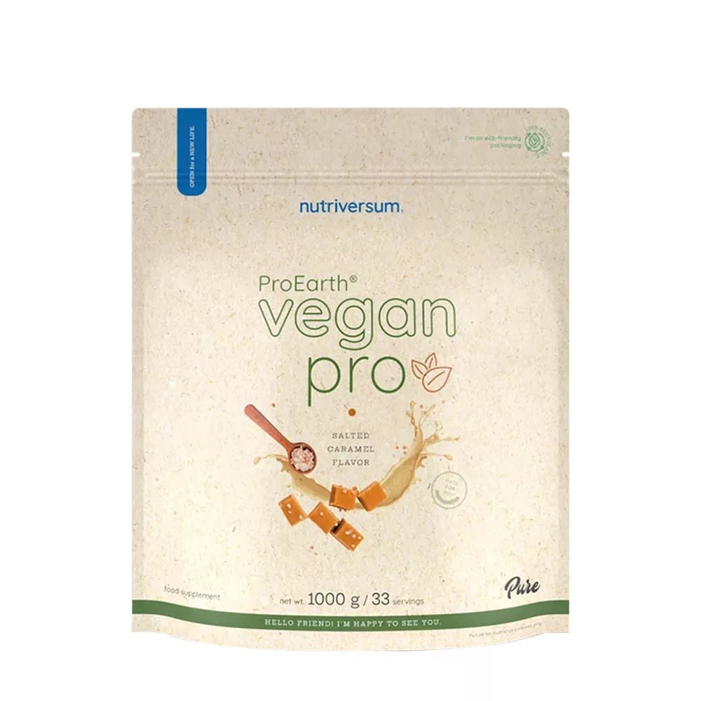 Nutriversum Vegan Pro ProEarth® Protein Powder (1000 g, Salted Caramel)