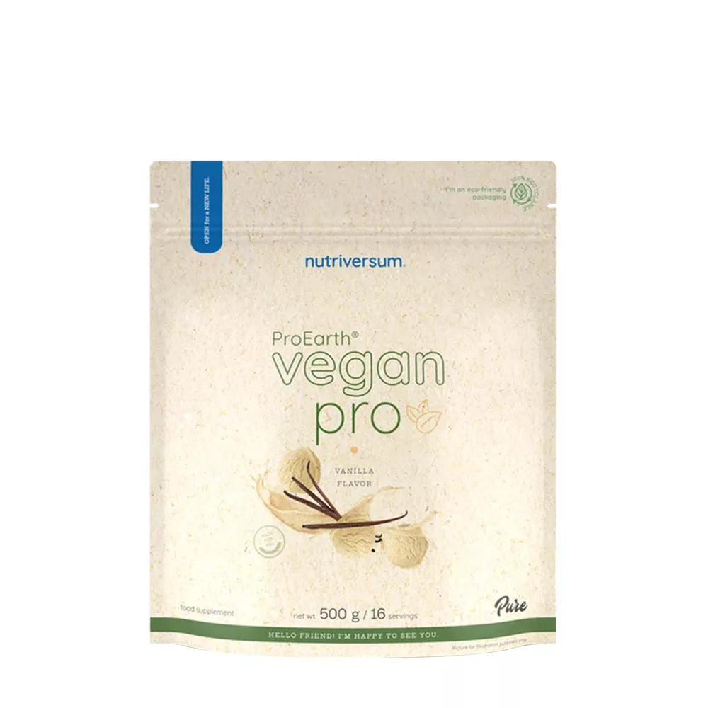 Nutriversum Vegan Pro ProEarth® Protein Powder (500 g, Vanilla)
