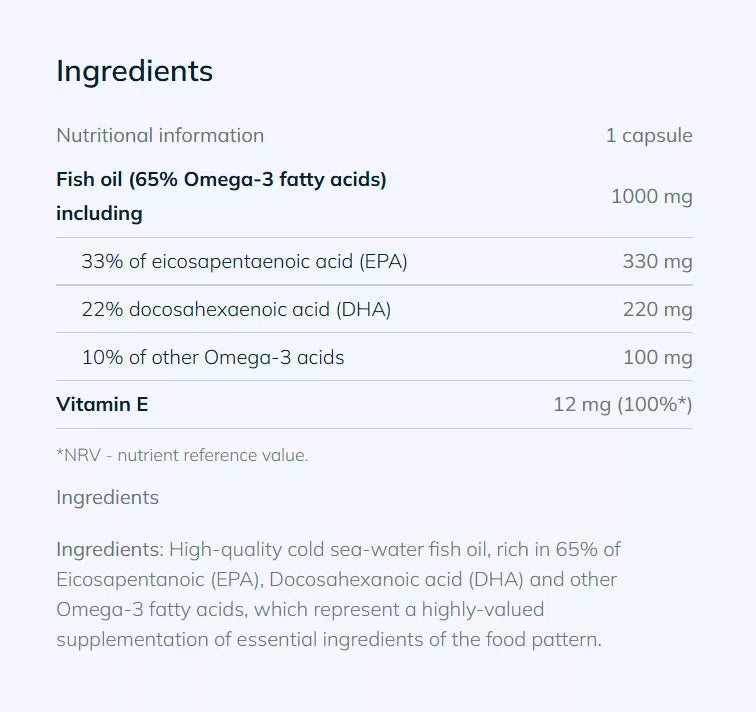 Olimp Labs Gold Omega 3 (60 Capsules)
