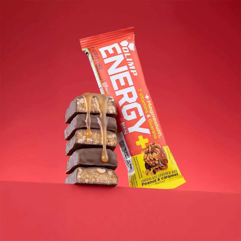 Olimp Sport Energy+ Bar (45 g, Peanut Caramel)