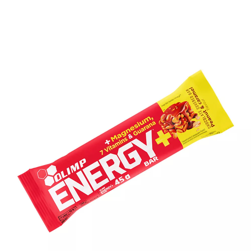 Olimp Sport Energy+ Bar (45 g, Peanut Caramel)