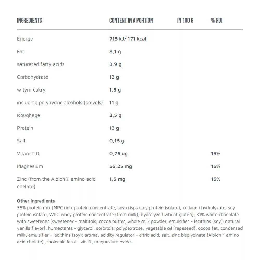 Olimp Sport Olimp I'm PRO Protein Bar (40 g, Peanut Butter)
