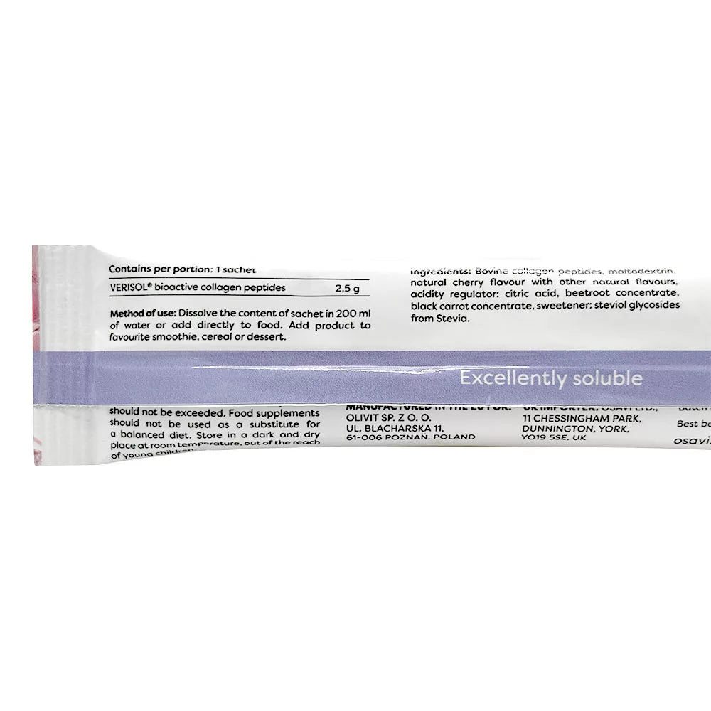 Osavi Collagen Hair, Skin and Nails (1 Sachet, Cherry)