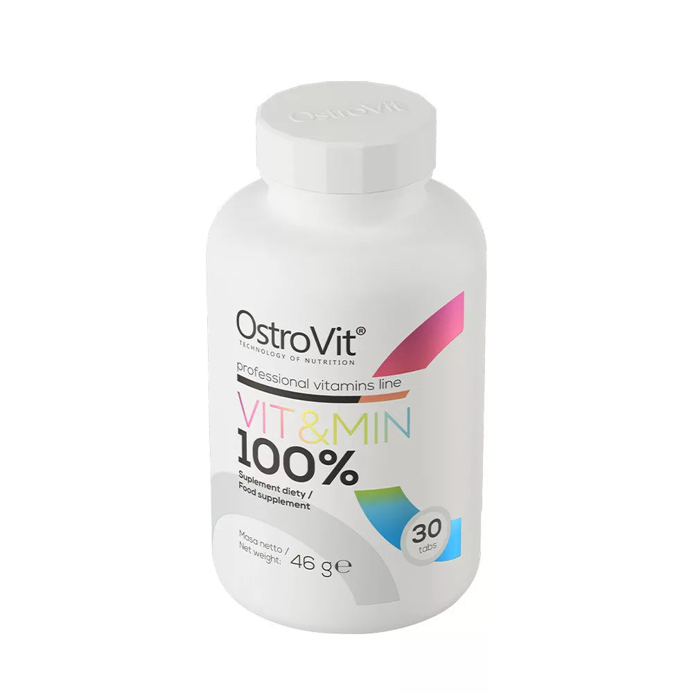 OstroVit 100% VIT&MIN (30 Tablets)
