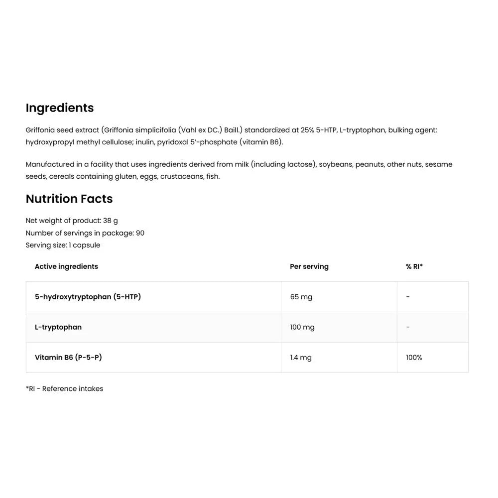 OstroVit 5-HTP (90 Veg Capsules)