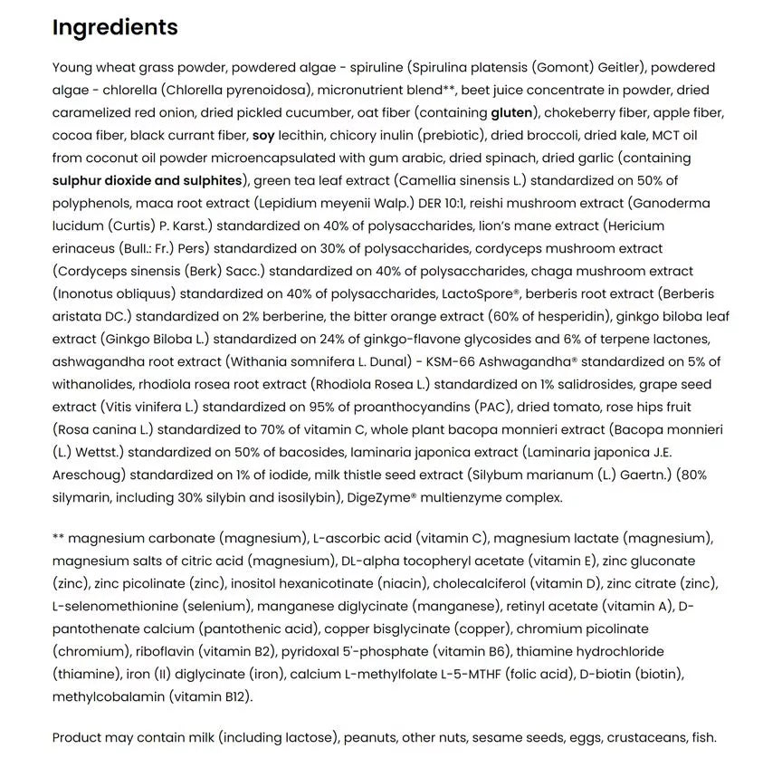 OstroVit All Green Superfoods (345 g)
