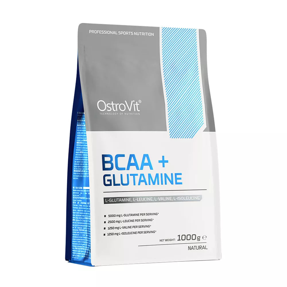 OstroVit BCAA + Glutamine (1000 g, Natural)
