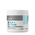 OstroVit BCAA + Glutamine (200 g, Lemon)