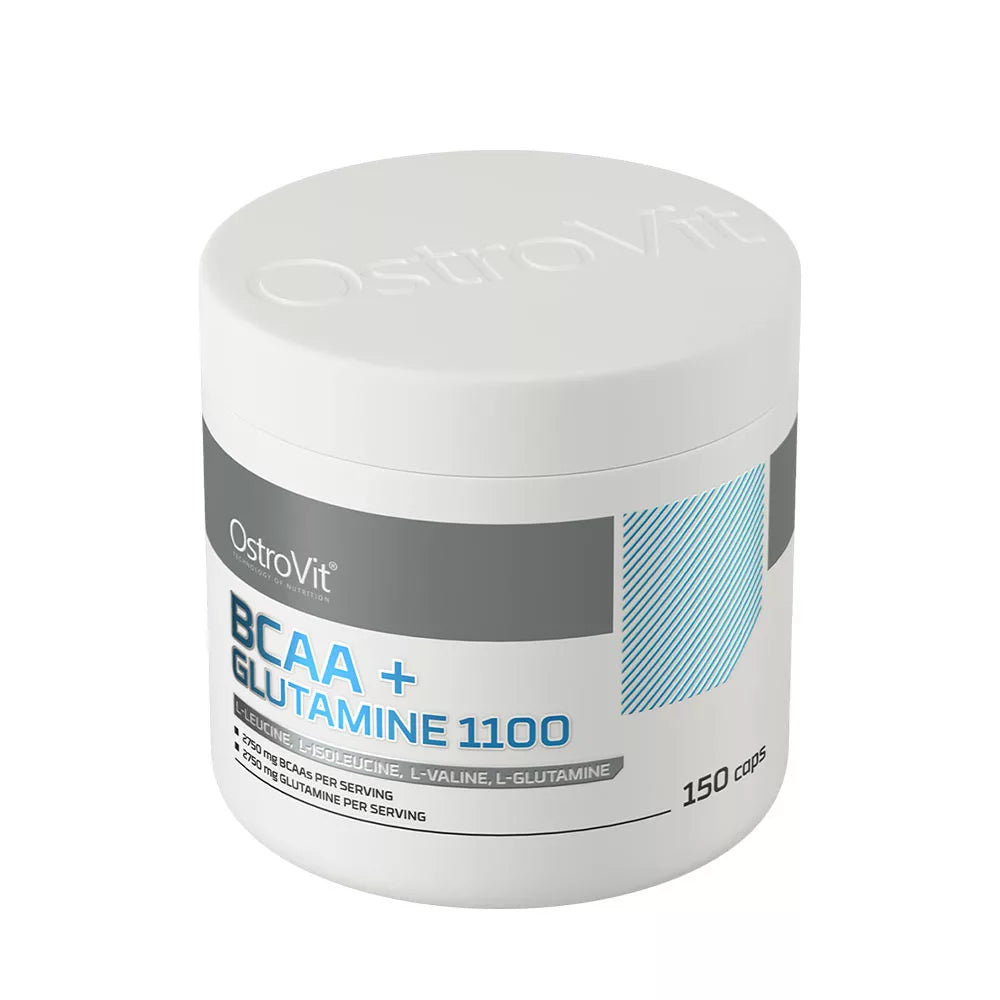 OstroVit BCAA + Glutamine 5500 MG (150 Capsules)