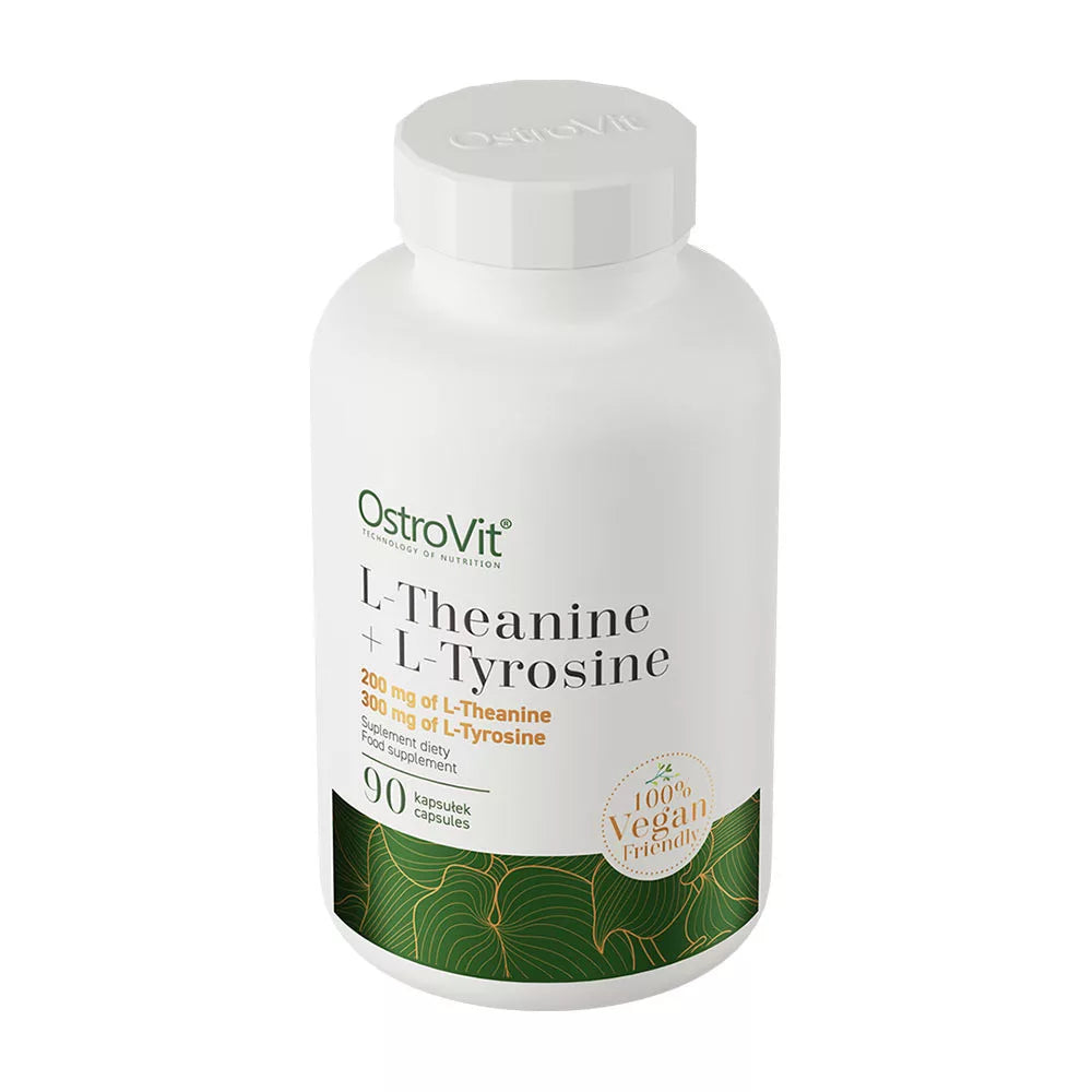 OstroVit L-Theanine + L-Tyrosine VEGAN (90 Capsules)
