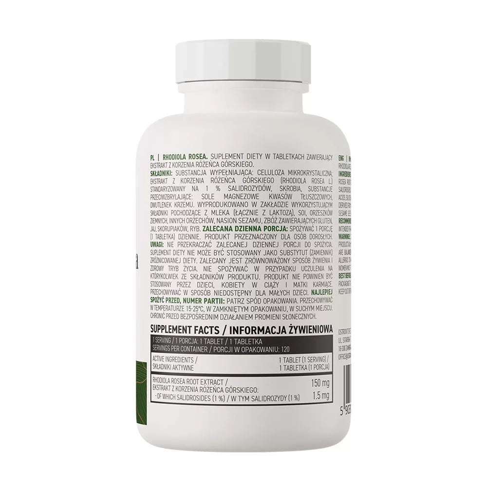 OstroVit Rhodiola Rosea (120 Tablets)