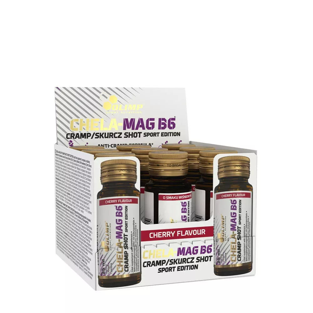 Olimp Labs Chela Mag B6+D3 Forte shot (25 ml, Cherry)