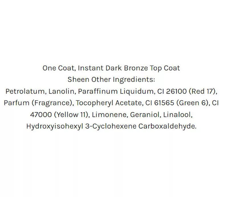 Pro Tan One Coat® Top Coat Sheen (58 g (2 oz.))