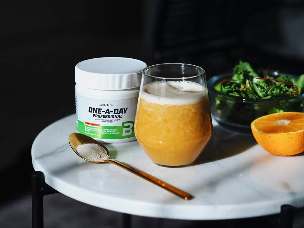 BioTechUSA One- A-Day Professional food supplement drink powder (240 g, Orange)