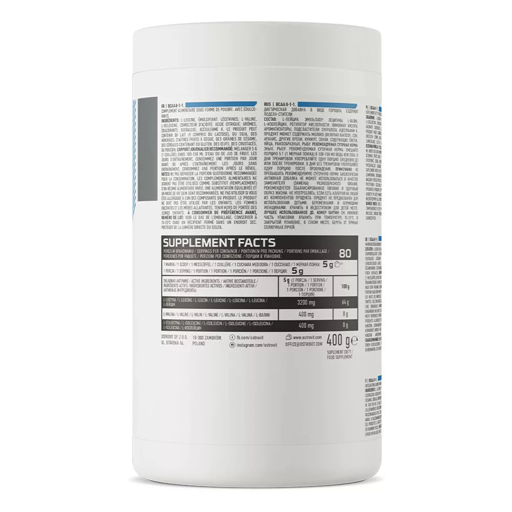 OstroVit BCAA 8-1-1 (400 g, Orange)