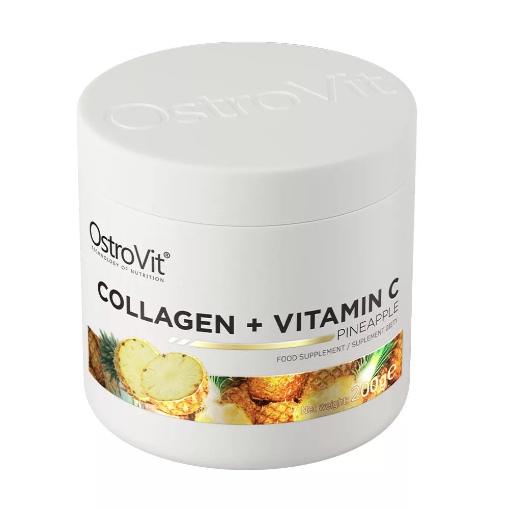 OstroVit Collagen + Vitamin C (200 g, Pineapple)