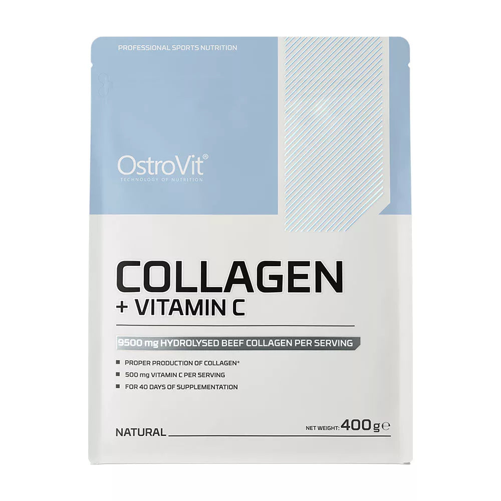 OstroVit Collagen + Vitamin C (400 g, Natural)