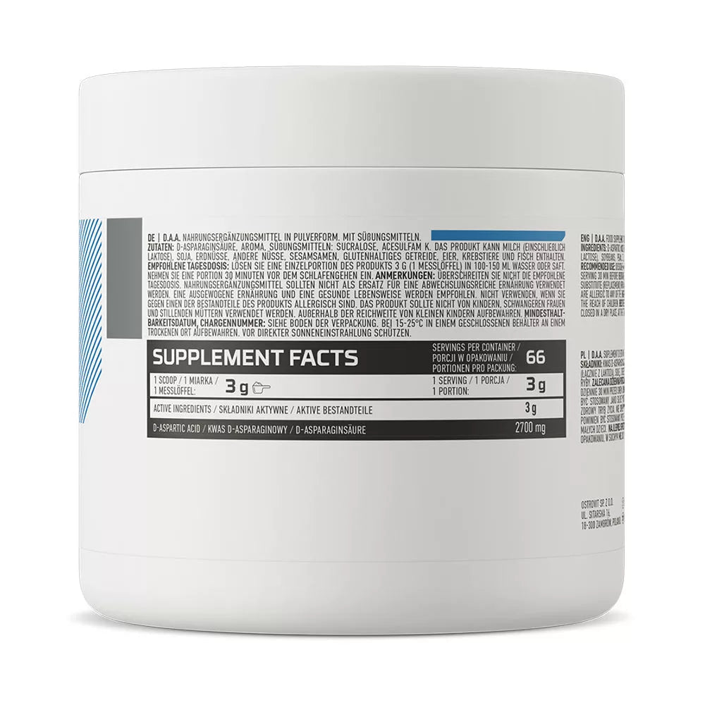 OstroVit DAA Powder (200 g, Raspberry)