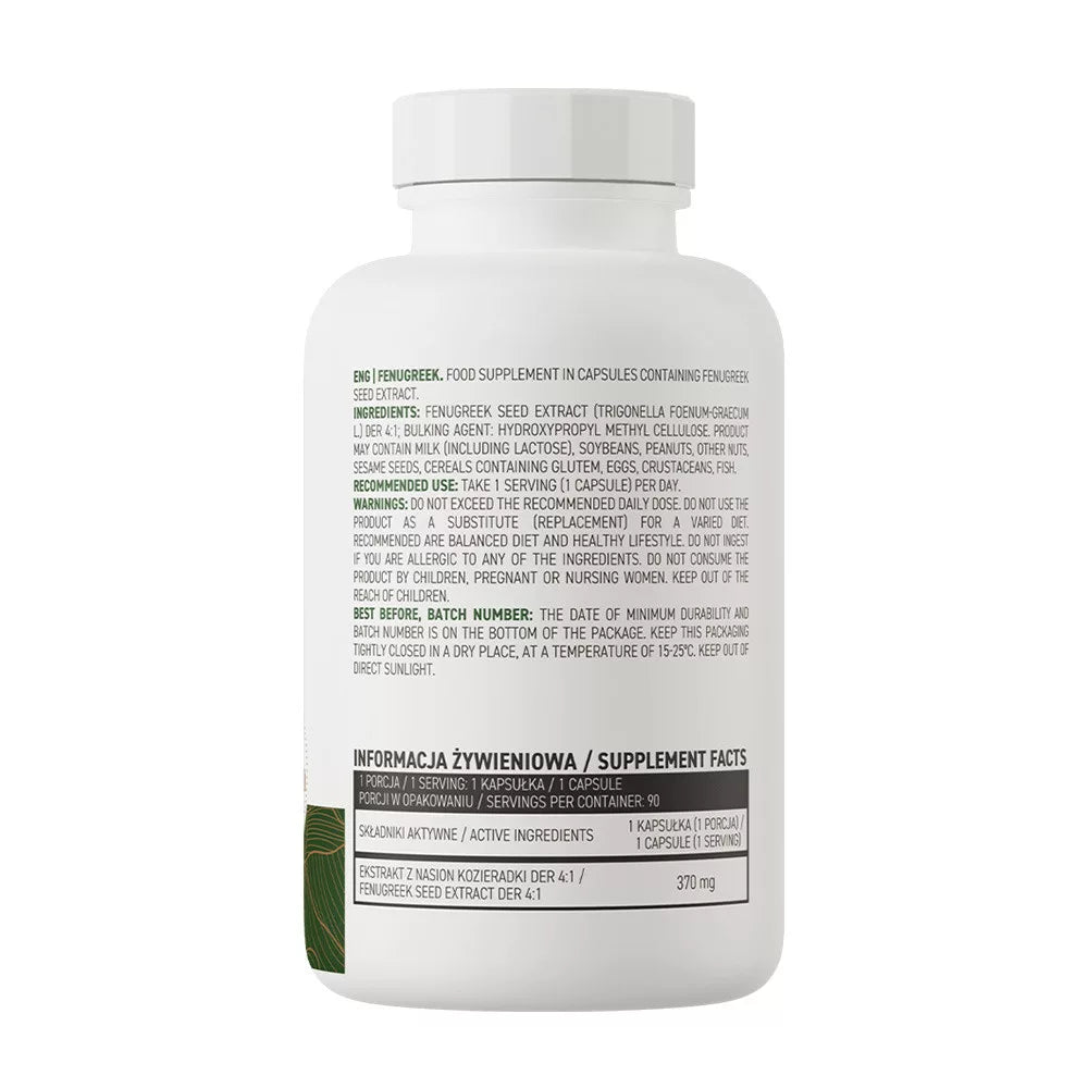 OstroVit Fenugreek Vege (90 Capsules)