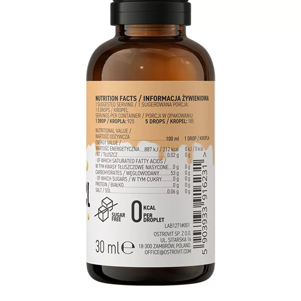 OstroVit Flavour Drops (30 ml, Caramel)
