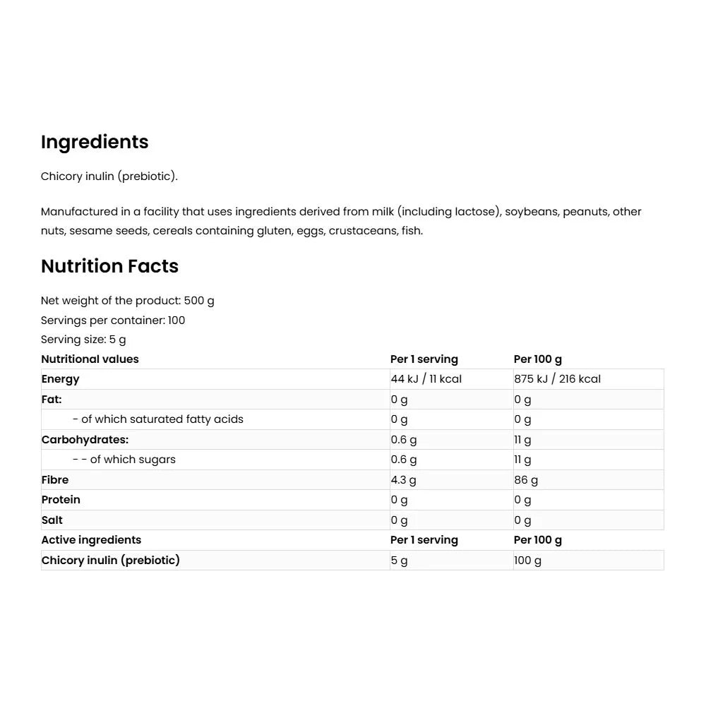 OstroVit Vege Inulin Powder (500 g)