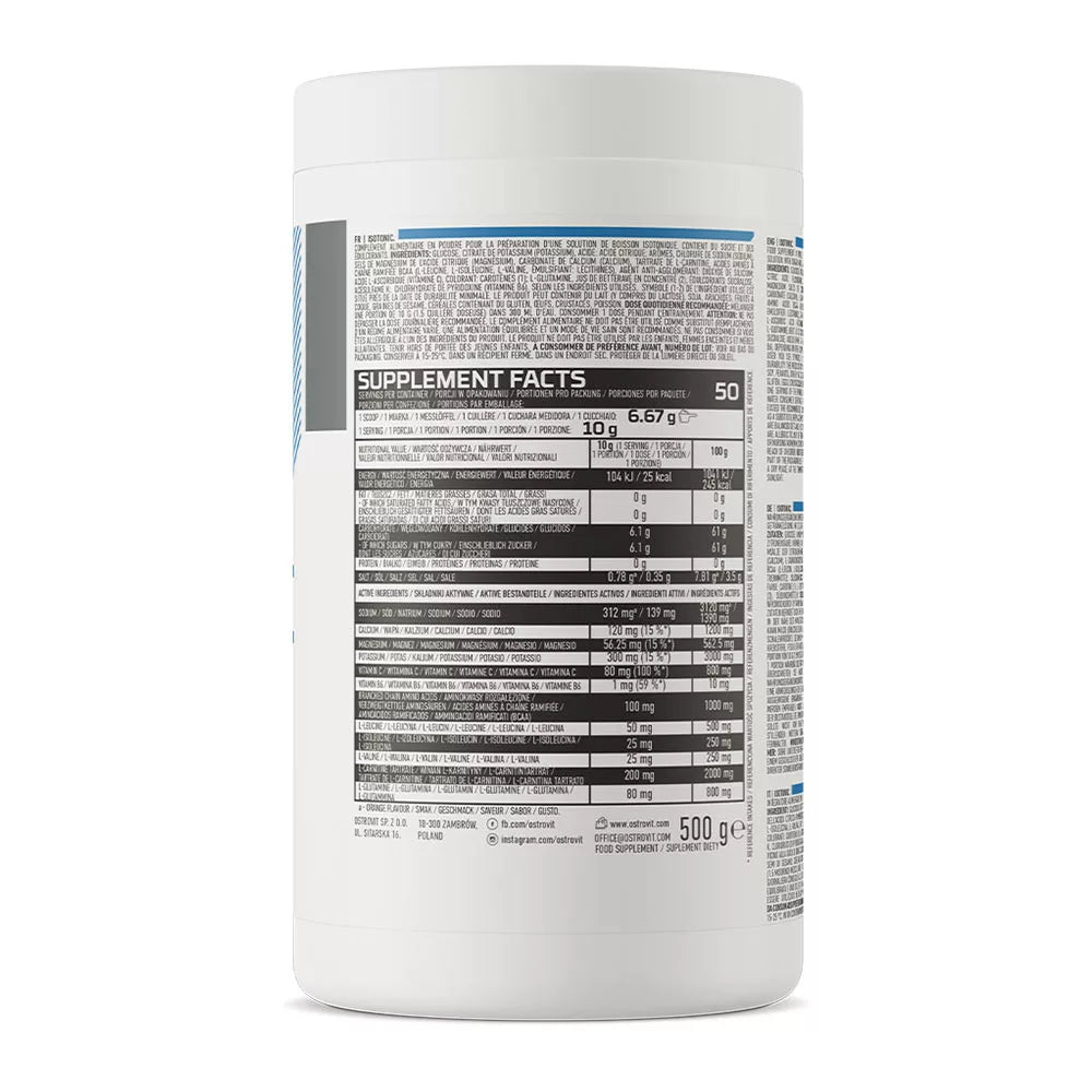 OstroVit Isotonic Powder (500 g, Lemon Mint)
