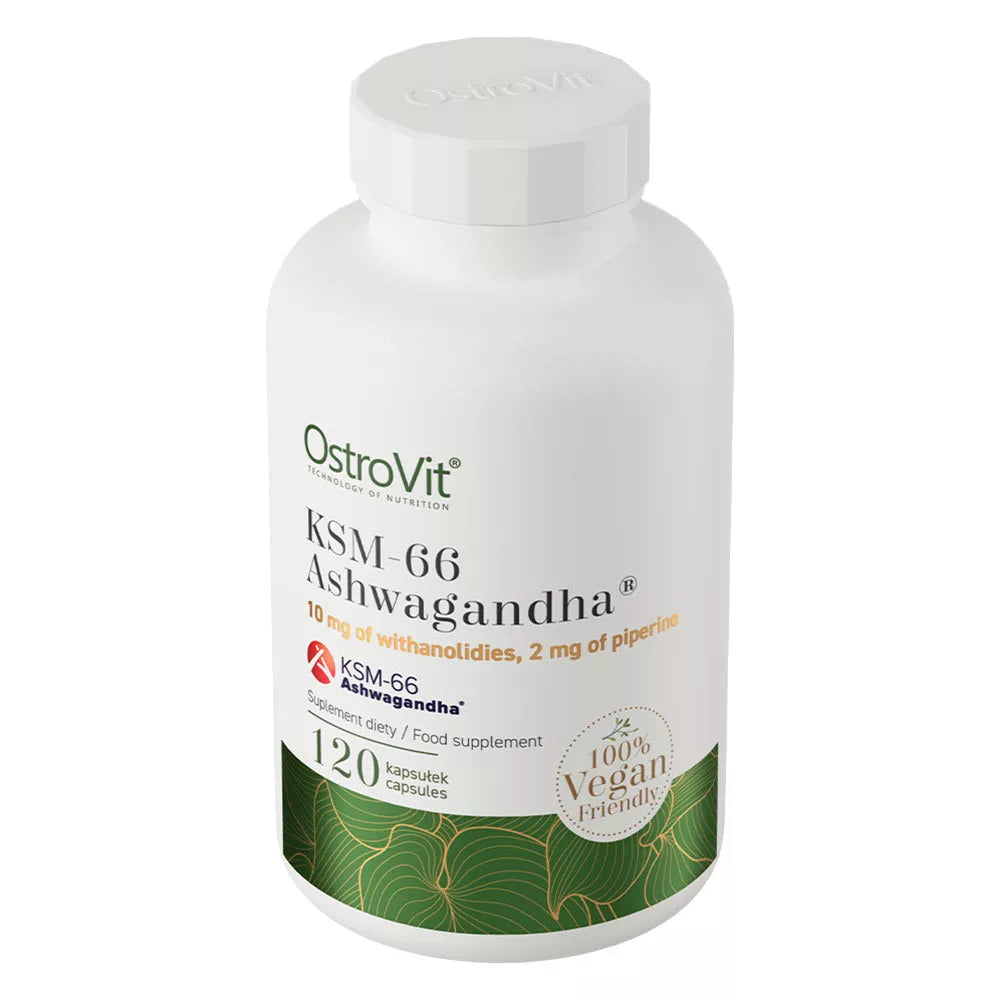 OstroVit KSM-66 Ashwagandha® Vege (120 Capsules)
