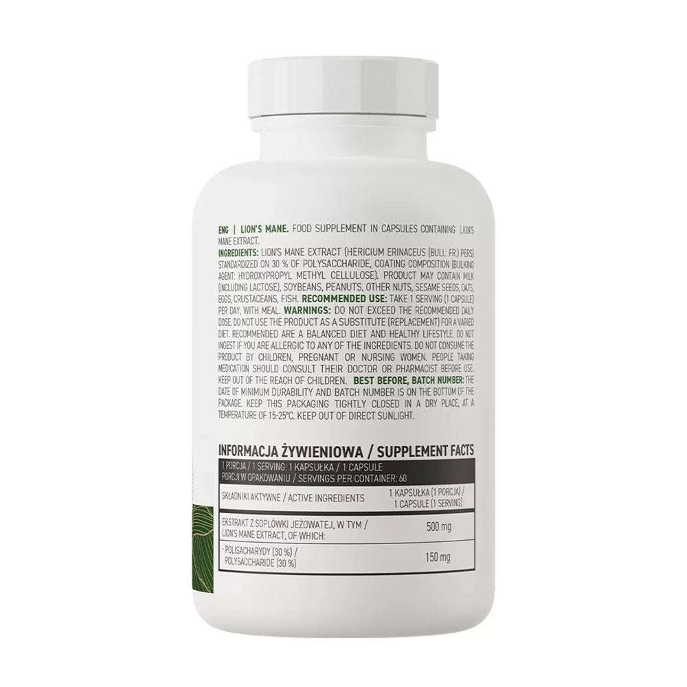 OstroVit Lion's Mane Vege (60 Capsules)