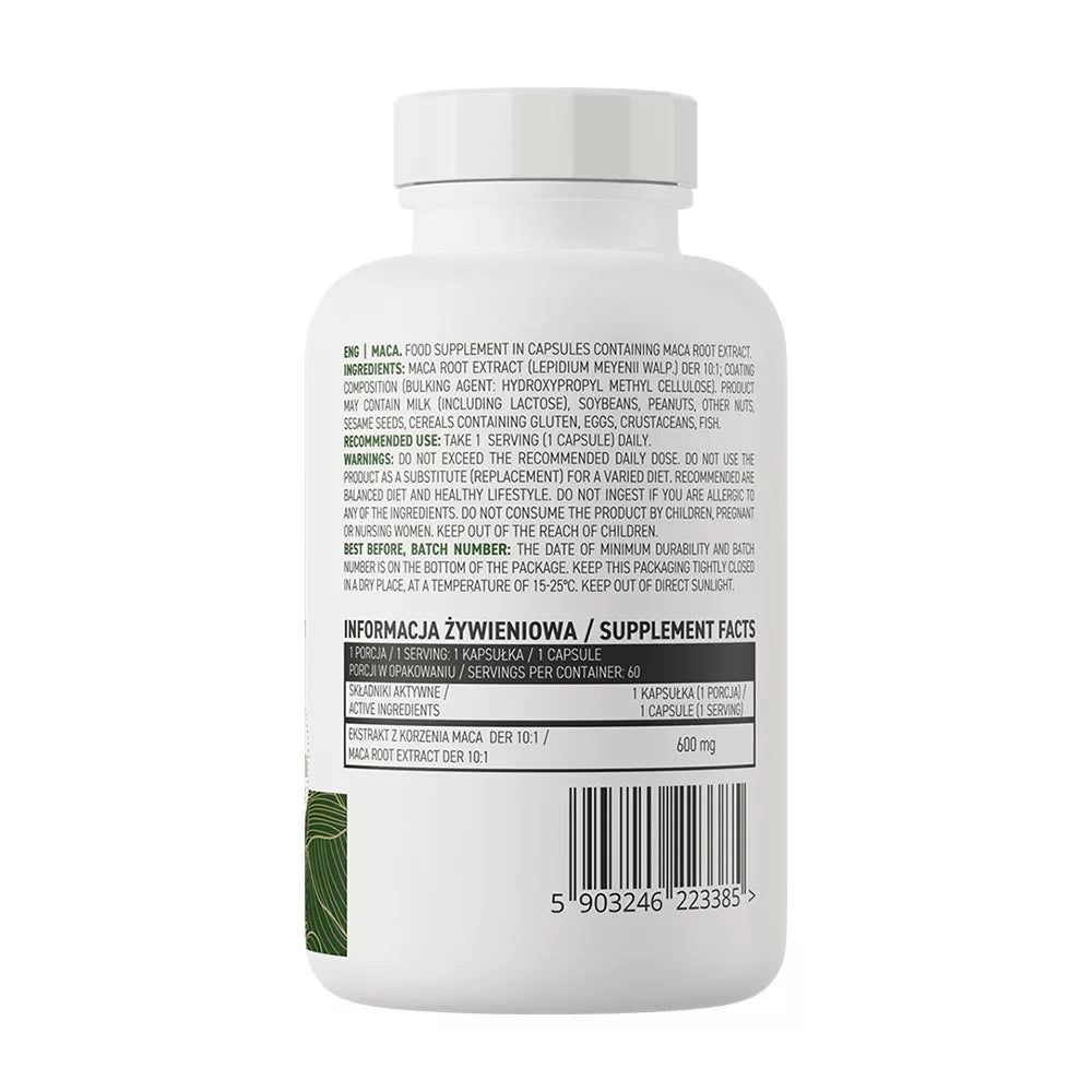 OstroVit Maca VEGE (60 Veg Capsules)