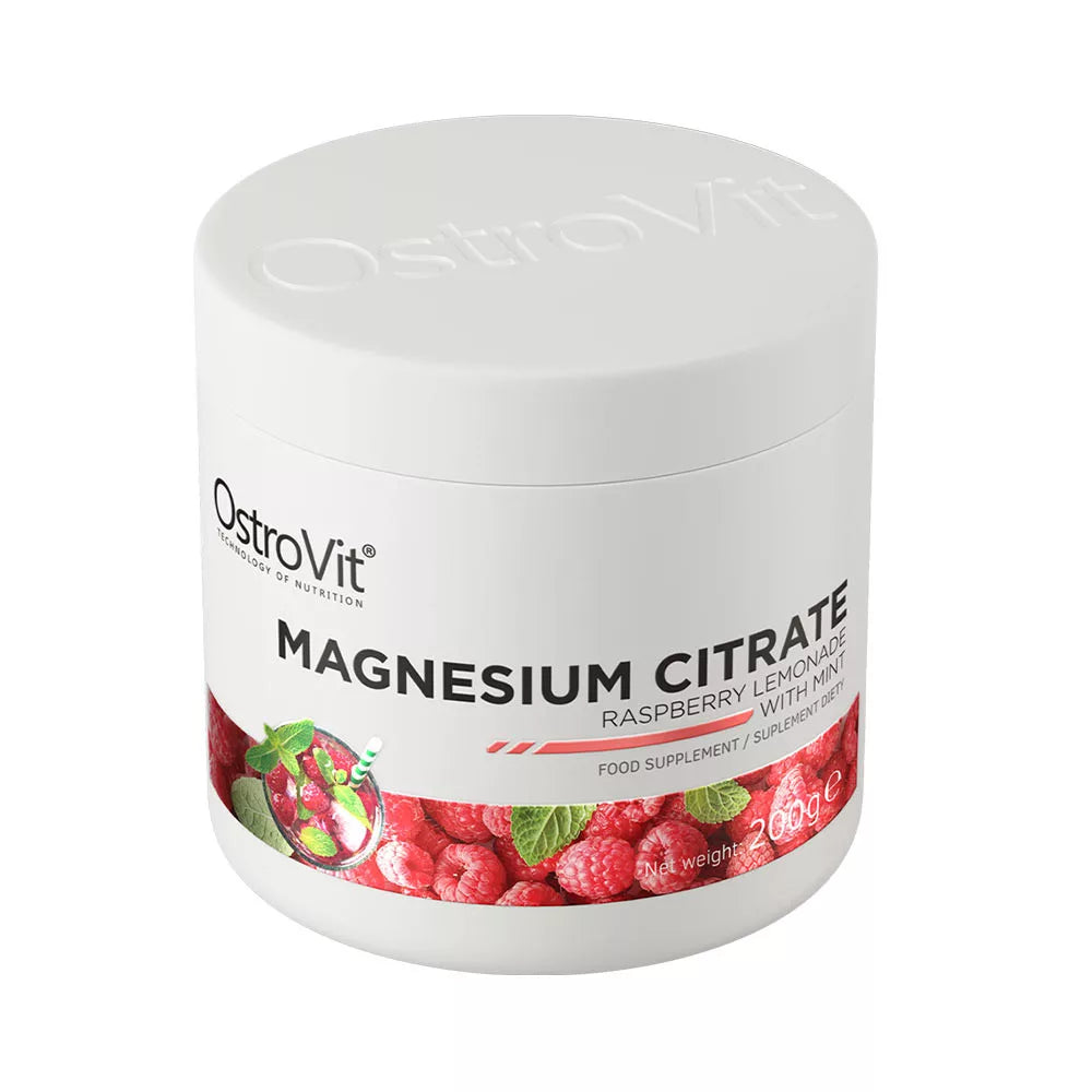 OstroVit Magnesium Citrate - raspberry lemonade with mint (200 g)