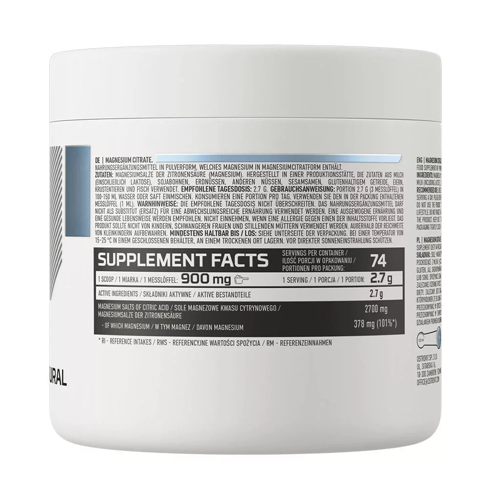 OstroVit Magnesium Citrate 200 g Natural (200 g)