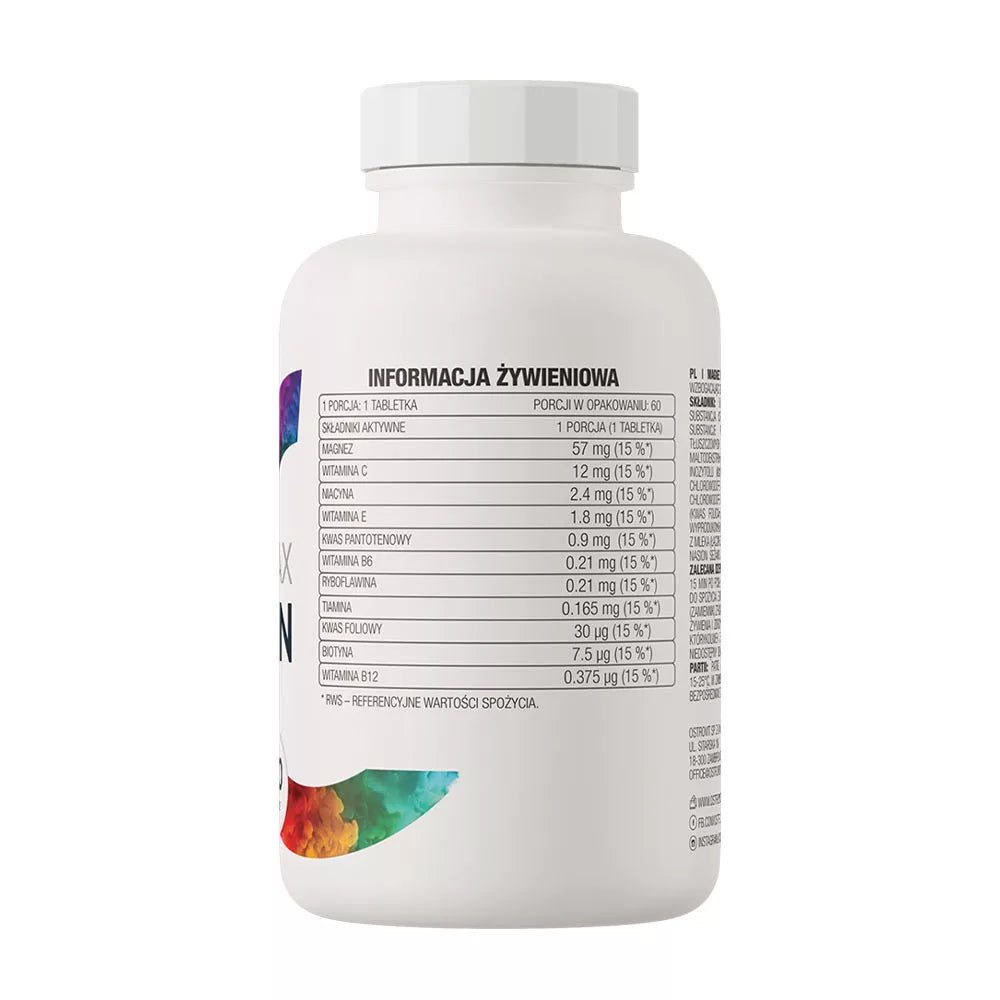OstroVit Magnez MAX + Vitamin (60 Tablets)